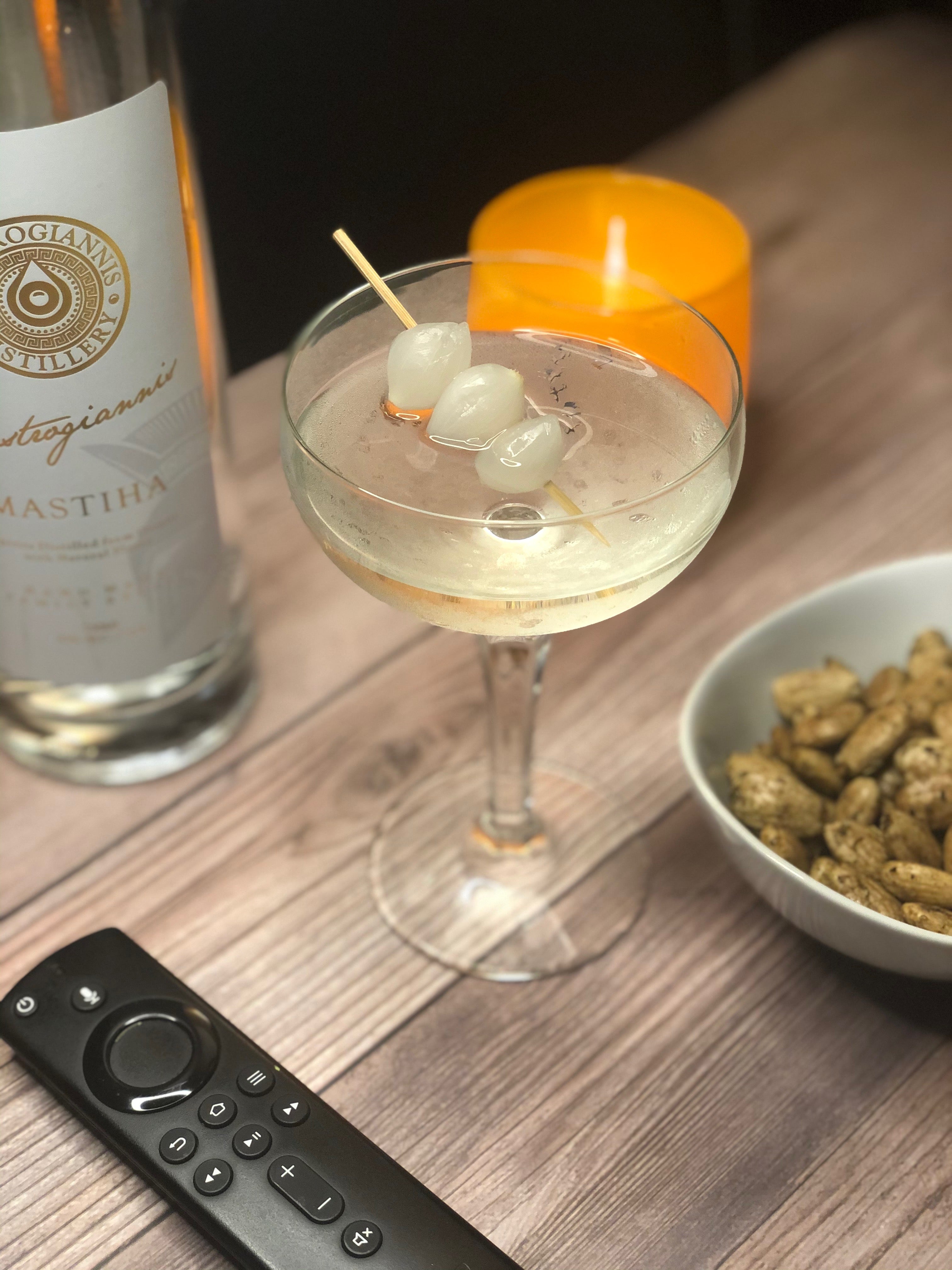 Mastiha Gibson – Mastrogiannis Distillery & Winery