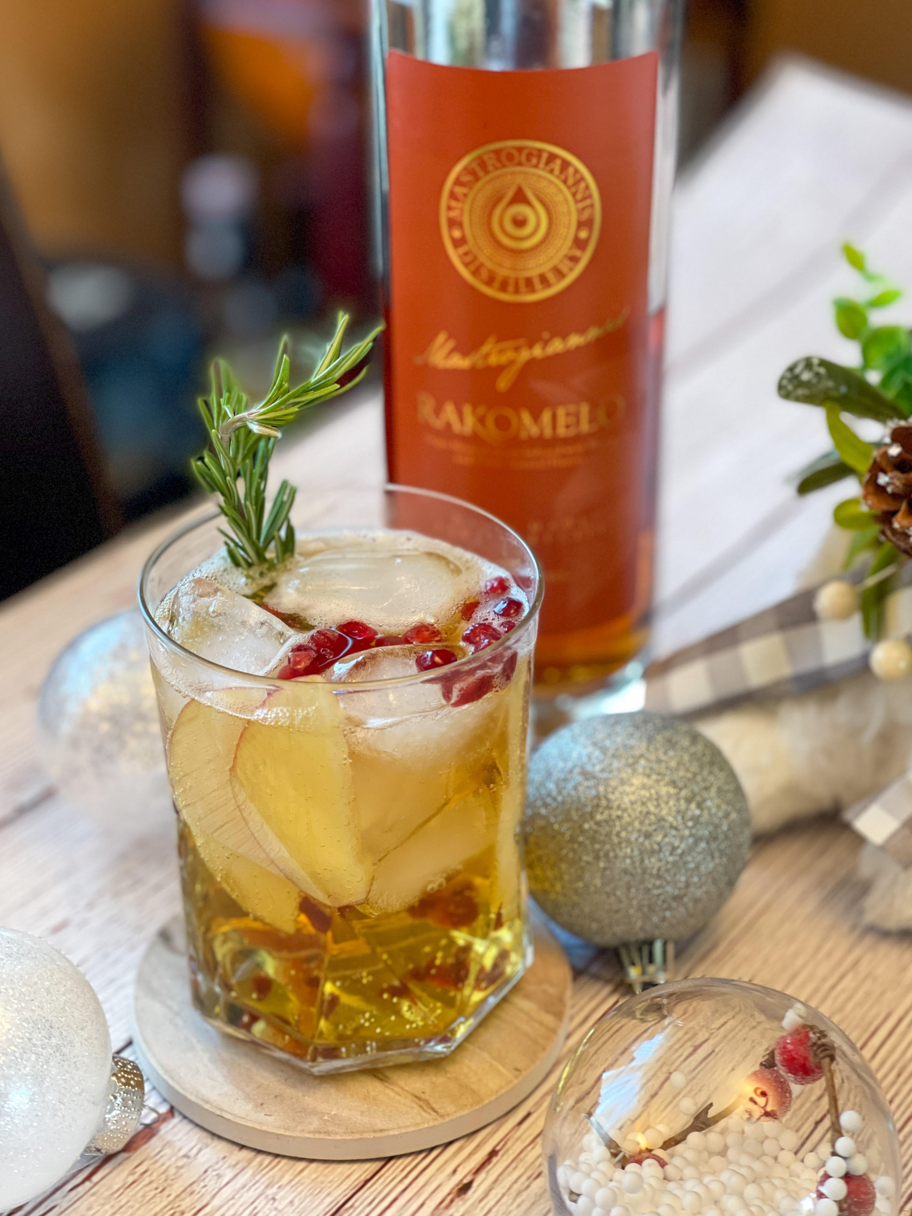 Rakomelo Christmas Spritz
&ndash; Mastrogiannis Distillery &amp; Winery