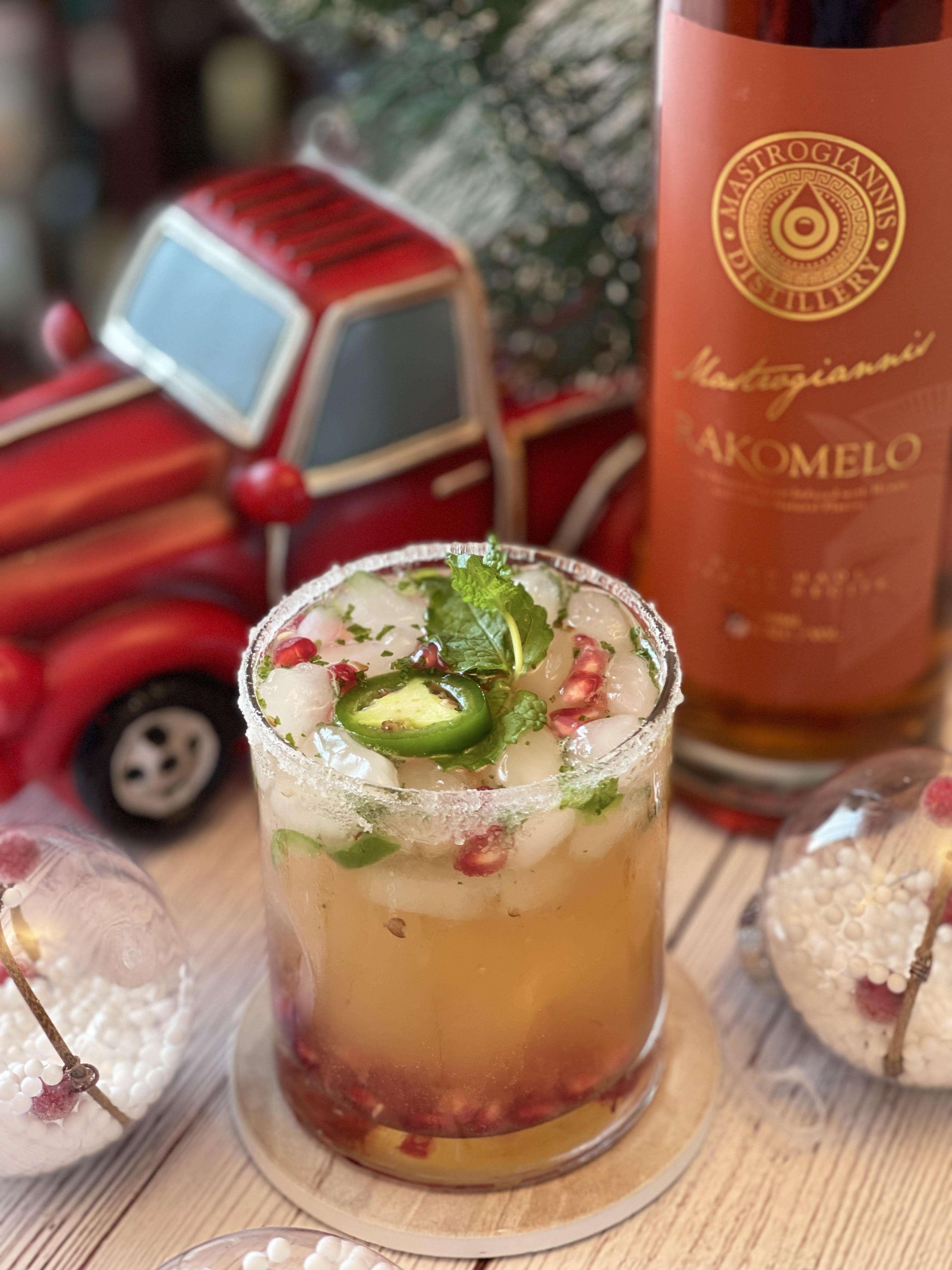 Spicy Grinch
&ndash; Mastrogiannis Distillery &amp; Winery