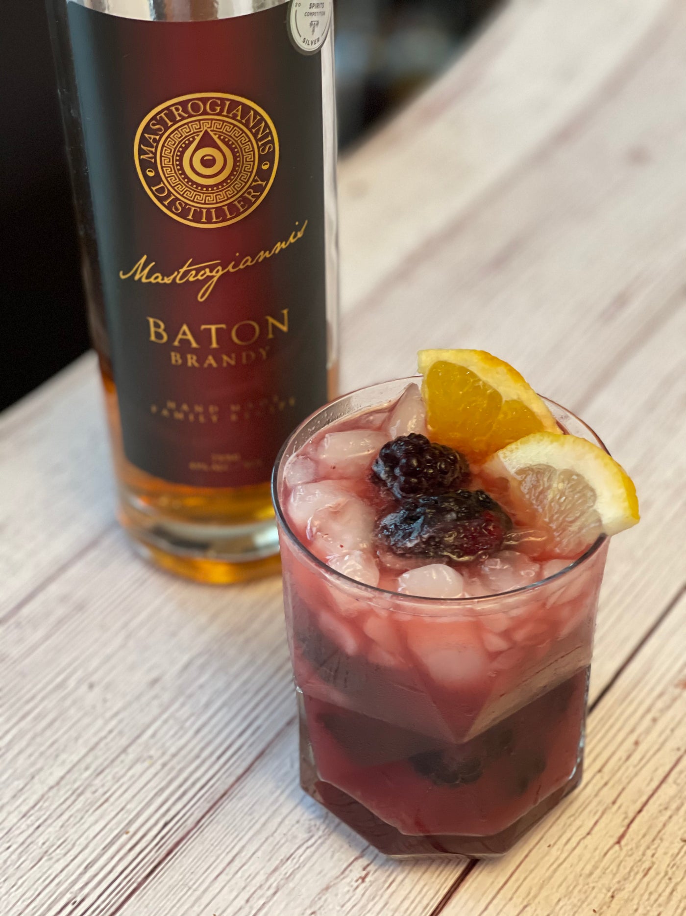 Baton Blackberry Rambler