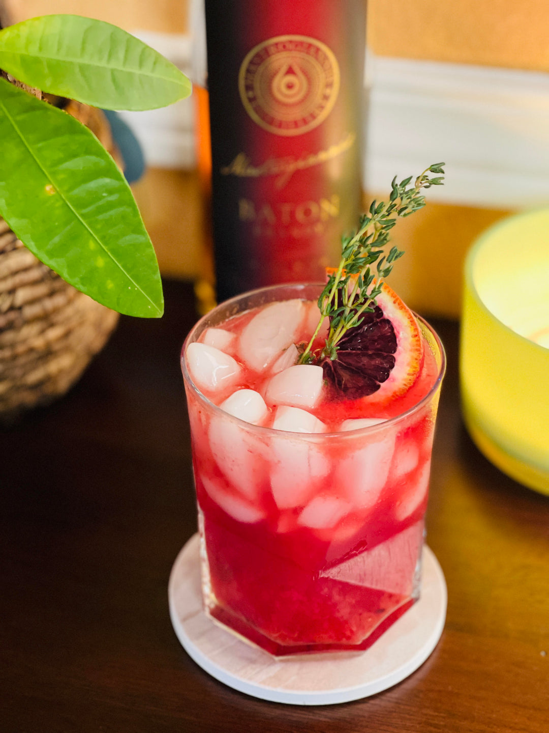 Tangerine and Thyme Baton & Tonic