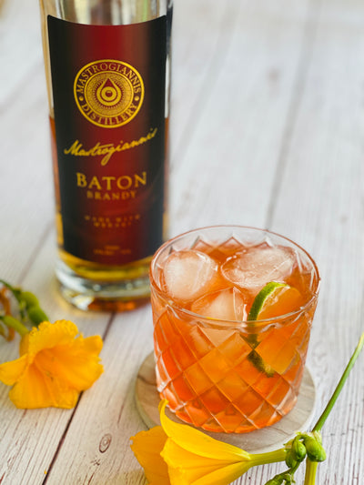 Elderflower-Aperol Baton