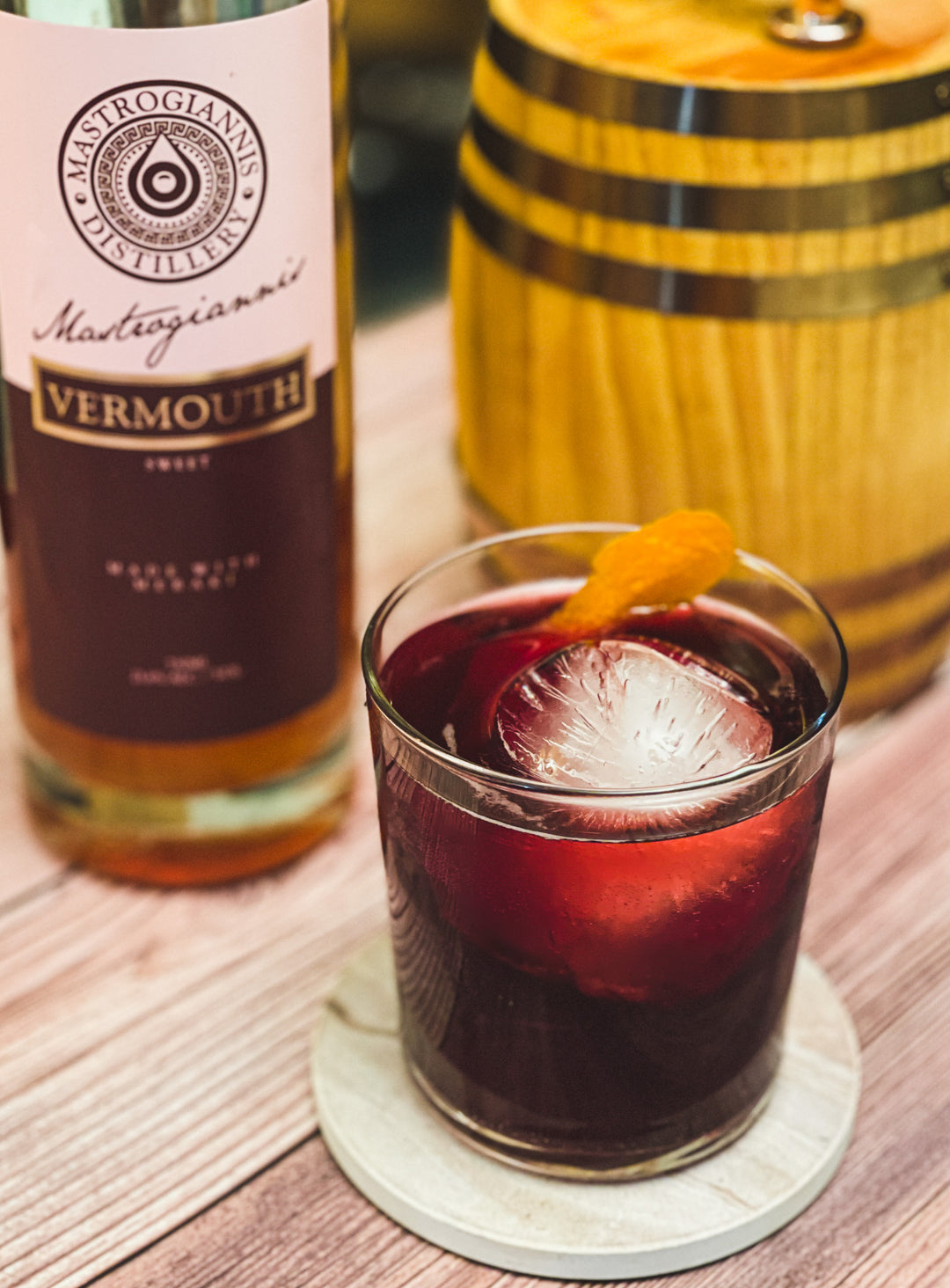 Negroni Sbagliato with Lambrusco