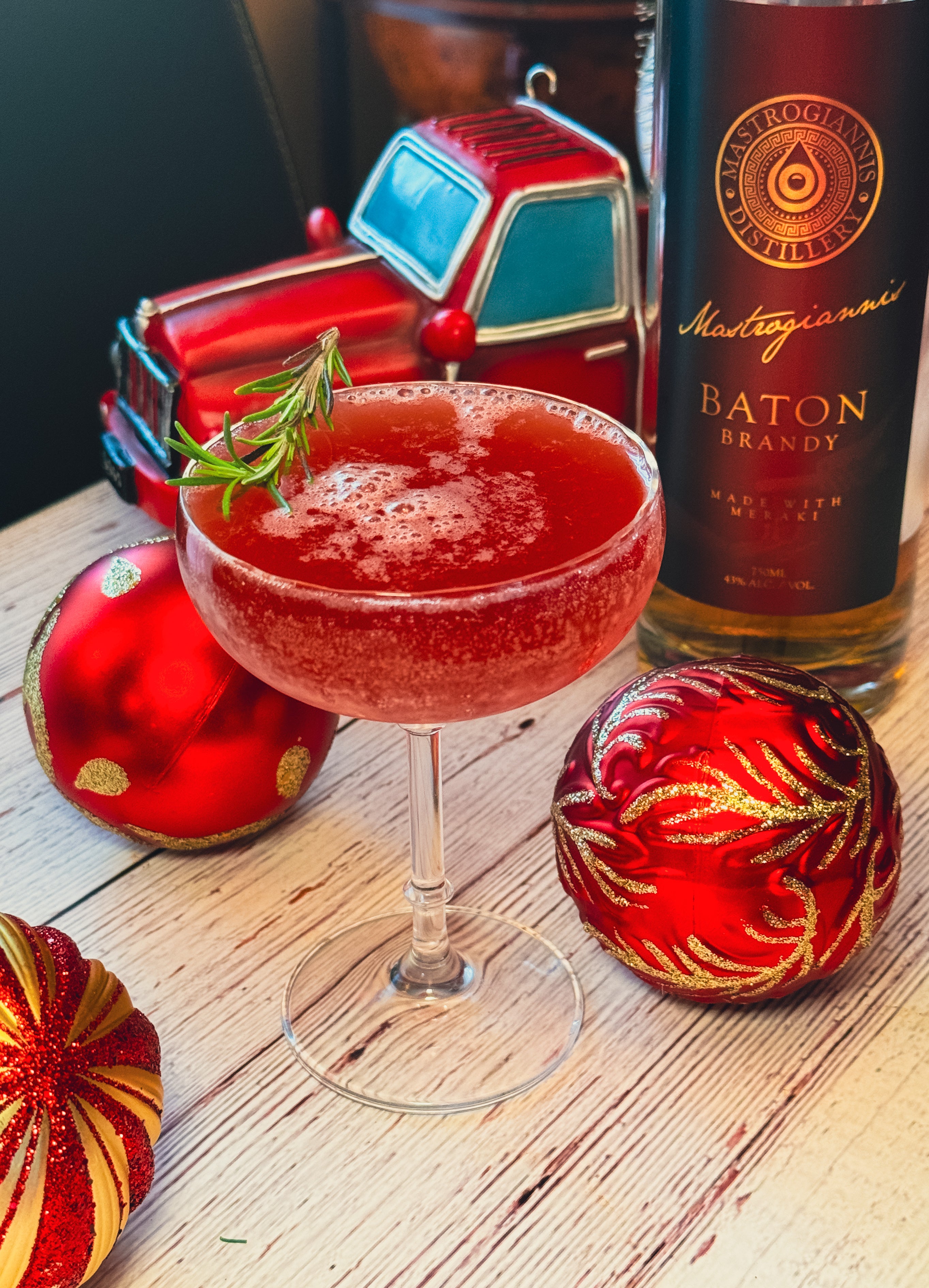 Pomegranate French 75