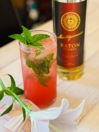 Watermelon Baton Mojito